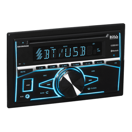 BOSS Audio - Built-in Bluetooth - In-Dash CD/DM Receiver - Black