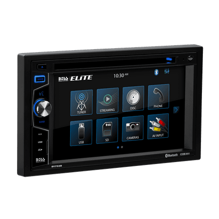 BOSS Audio - 6.2" - Built-in Bluetooth - In-Dash CD/DVD/DM Receiver - Black