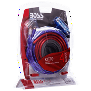 BOSS Audio Systems KIT10 4 Gauge Amplifier Installation Wiring Kit