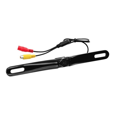BOSS Audio Systems LPCB36 License Plate Mount Car Rearview Backup Camera, Black