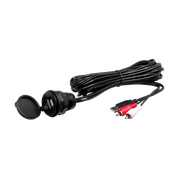 BOSS Audio Systems MUSB35 Universal USB 3.5mm 6 foot long Auxiliary Interface Mount and Cable