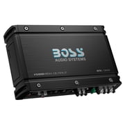 BOSS Audio Systems OX1.5KM Onyx Series Car Audio Subwoofer Amplifier – 5000 High Output, Class A/B, 2/4 Ohm, Low/High Level Inputs, Low Pass Crossover, MOSFET Power, Monoblock, Full Range, Stereo