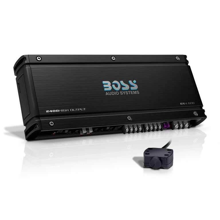 BOSS Audio Systems OX4.600 2400 W 4 Chann Car Amplifier - Walmart.com