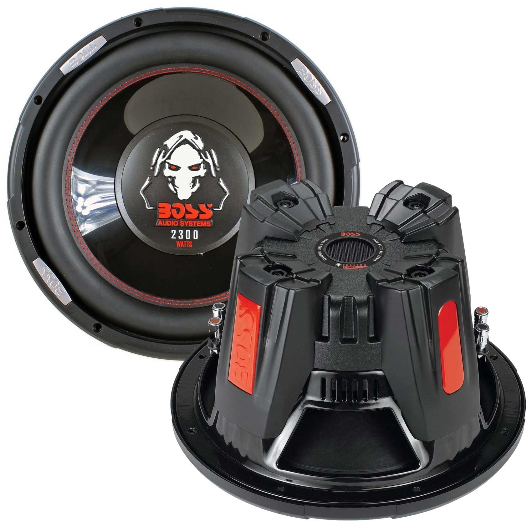 BOSS AUDIO SYSTEM Boss Audio P126DVC 12" Dual 4-Ohm Voice Coil Subwoofer (One Subwoofer)