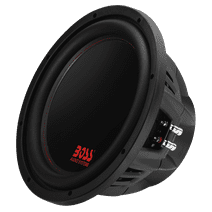 BOSS Audio Systems P129DC Phantom Series 12 Inch Car Audio Subwoofer - 2600 Watts Max, Dual 4 Ohm Voice Coil, Sold Individually, For Truck Boxes and Enclosures, Hook Up To Amplifier