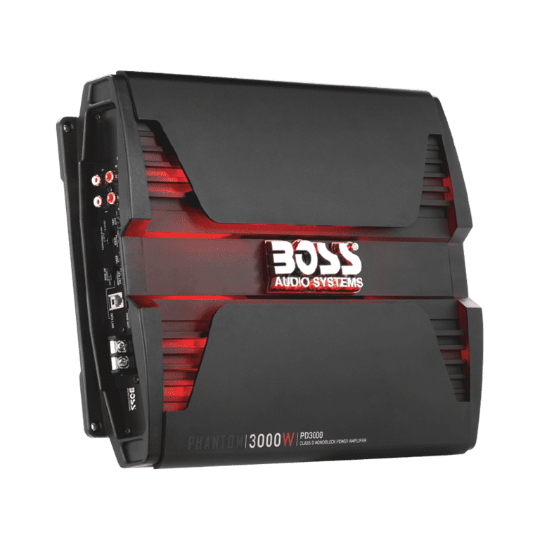 BOSS Audio Systems PD3000 Class D Car Amplifier, 3000 W, 1 Ohm