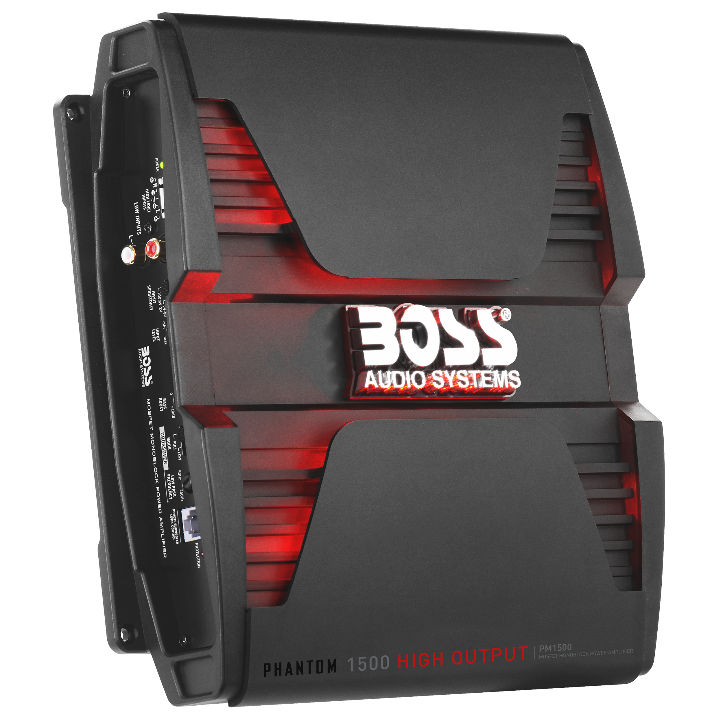 BOSS Audio Systems PM1500 Monoblock Car Amplifier, 1500 Watts, Mosfet Power