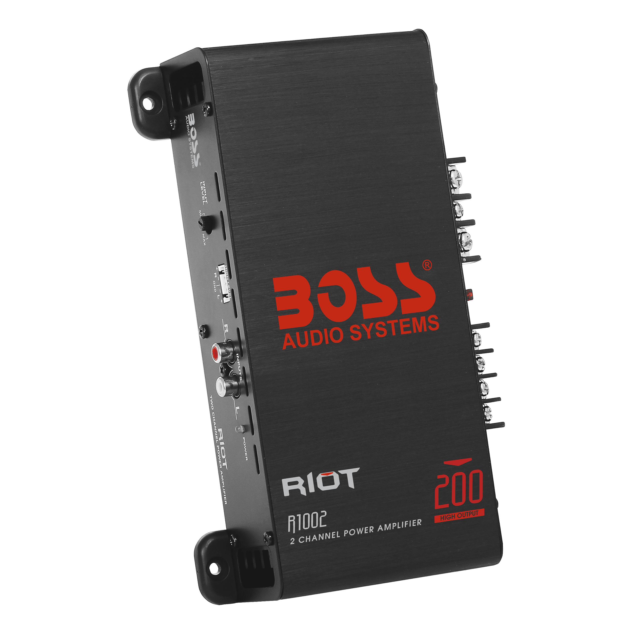 BOSS Audio Systems R1002 Riot Series Car Audio Stereo Amplifier 200