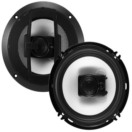 Boss Audio R63 Riot 6.5" 300W 3 Way 4 Ohm Car Audio Coaxial Stereo Speaker, Pair