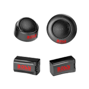 BOSS Audio Systems TW15 Car Audio Door Tweeters - 250 Watts Max, 1 Inch Polyimide Dome, Sold in Pairs, Hook Up To Stereo Speakers Amplifier, Component, Full Range
