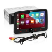 BOSS BVCP9700A-CFL 7 Touch Screen Car Stereo 1 Din System with CarPlay, Android Auto