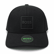 BOSS Black Performance Snapback Baseball Cap Breathable Adjustable Hat