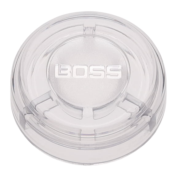 BOSS Footswitch Cap for Pedals Multi-Effects Switchers and Loop Stations Transparent Design Durable Polycarbonate (10-Pack)