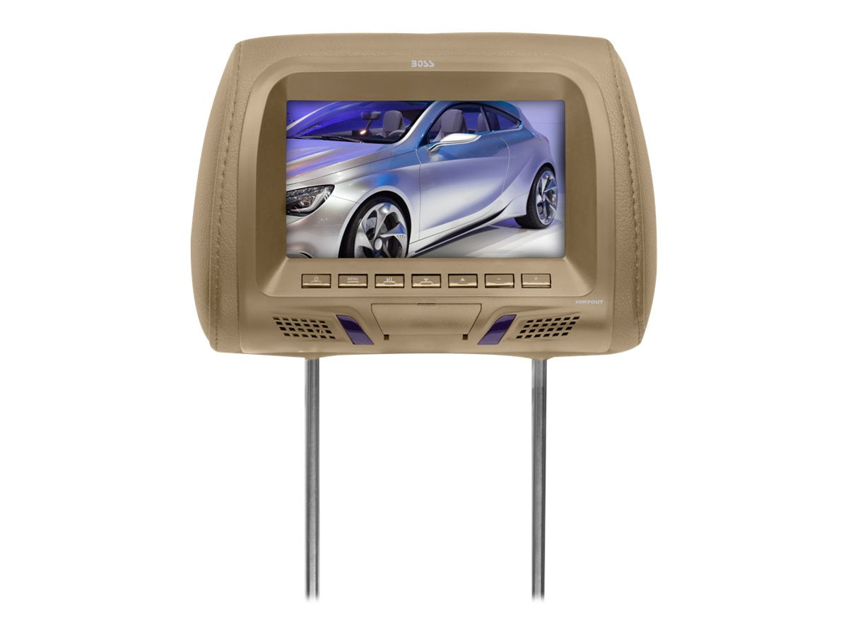 BOSS HIR70UT LCD monitor display 7" headrest integrated