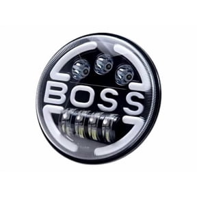BOSS LED Headlight for Royal enfield Bullet classic-350, Electra, DRL
