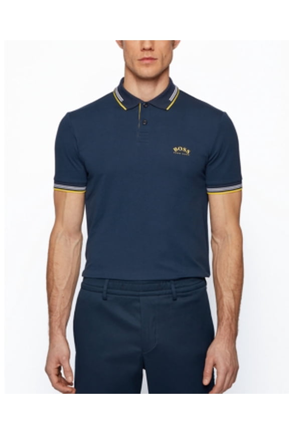 Men's Polo Shirt, deep Ocean Blue, XL