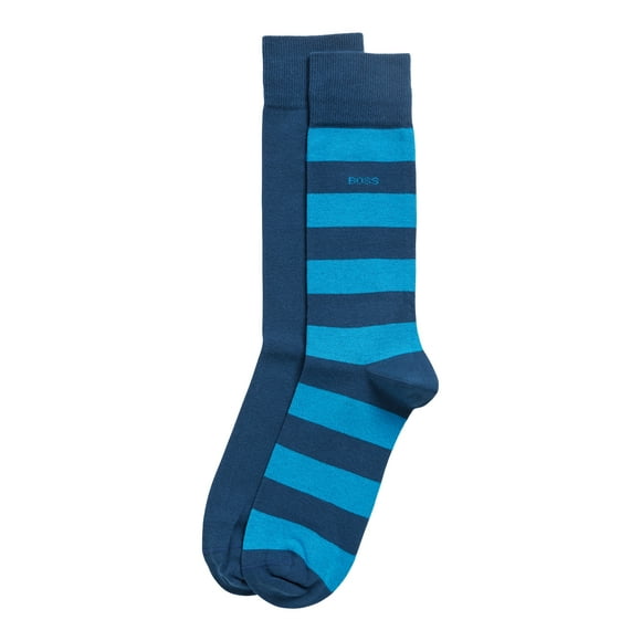 BOSS Men's Two-Pack of Socks In a Cotton Blend