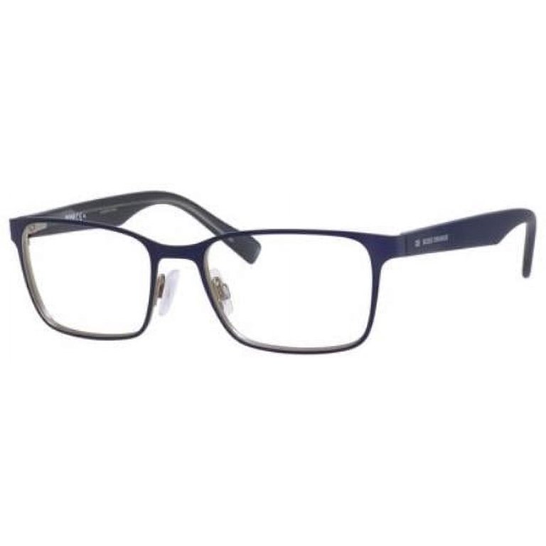 BOSS ORANGE Eyeglasses 0183 0K0L Blue Gray 53MM - Walmart.com