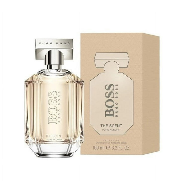 Boss The Scent Pure Accord Eau De Toilette Spray By Hugo Boss - 3.3 oz Boss The Scent Pure Accord Eau De Toilette Spray By Hugo Boss - 3.3 oz