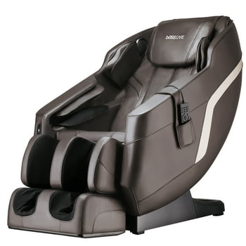 BOSSCARE Assembled Massage Chair and Recliners Full Body Brown for Muscle Relaxation(41*23*32 in)