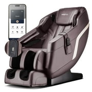 BOSSCARE Full Body Massage Chair and Recliners Zero Gravity Shiatsu for Relaxation, Brown
