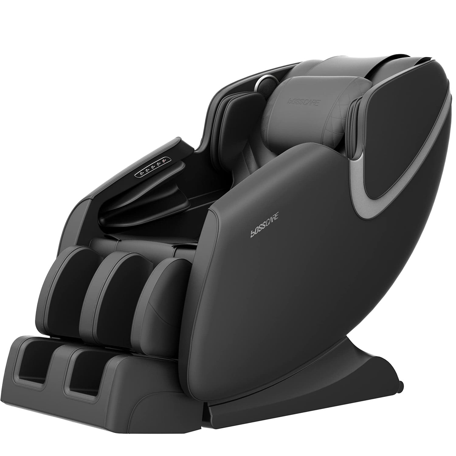 BOSSCARE Massage Chair Zero Gravity Full Body with Airbag Massage, Black