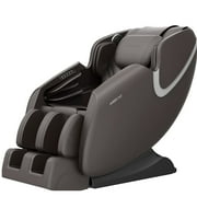 BOSSCARE Massage Chair Zero Gravity Full Body with Airbag Massage, Brown