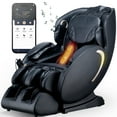 thumbnail image 1 of BOSSCARE Zero Gravity Shiatsu Full Body SL Track Massage Chair, with Heating, APP Control, Black, 1 of 10