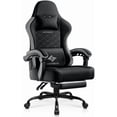 thumbnail image 1 of BOSSIN Gaming Chair, Fabric Big and Tall Video Game Chairs for Adults with Footrest,Racing Style Ergonomic Computer Gamer Chair with Headrest and Lumbar Support, 1 of 7