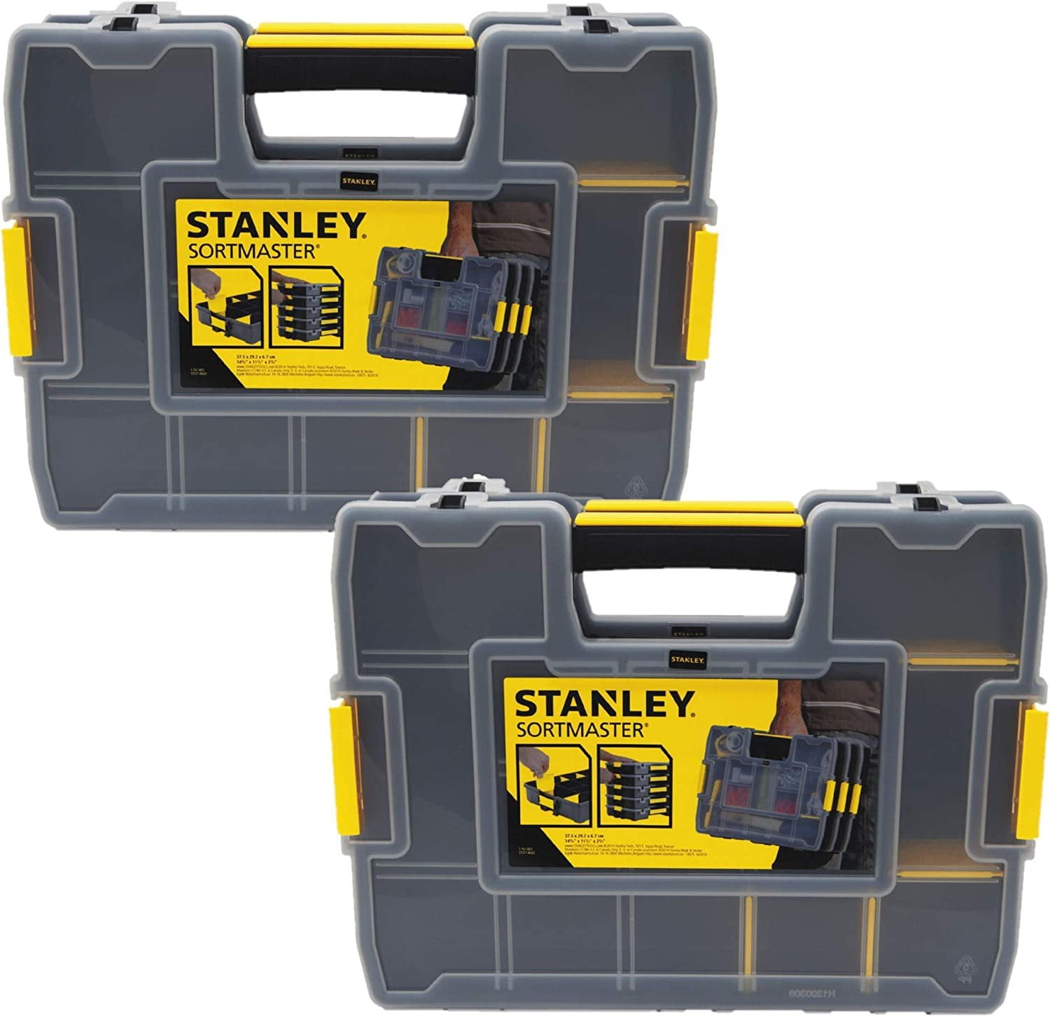 Stanley Sortmaster Junior Organizer STST14022 - Yellow Multicolor
