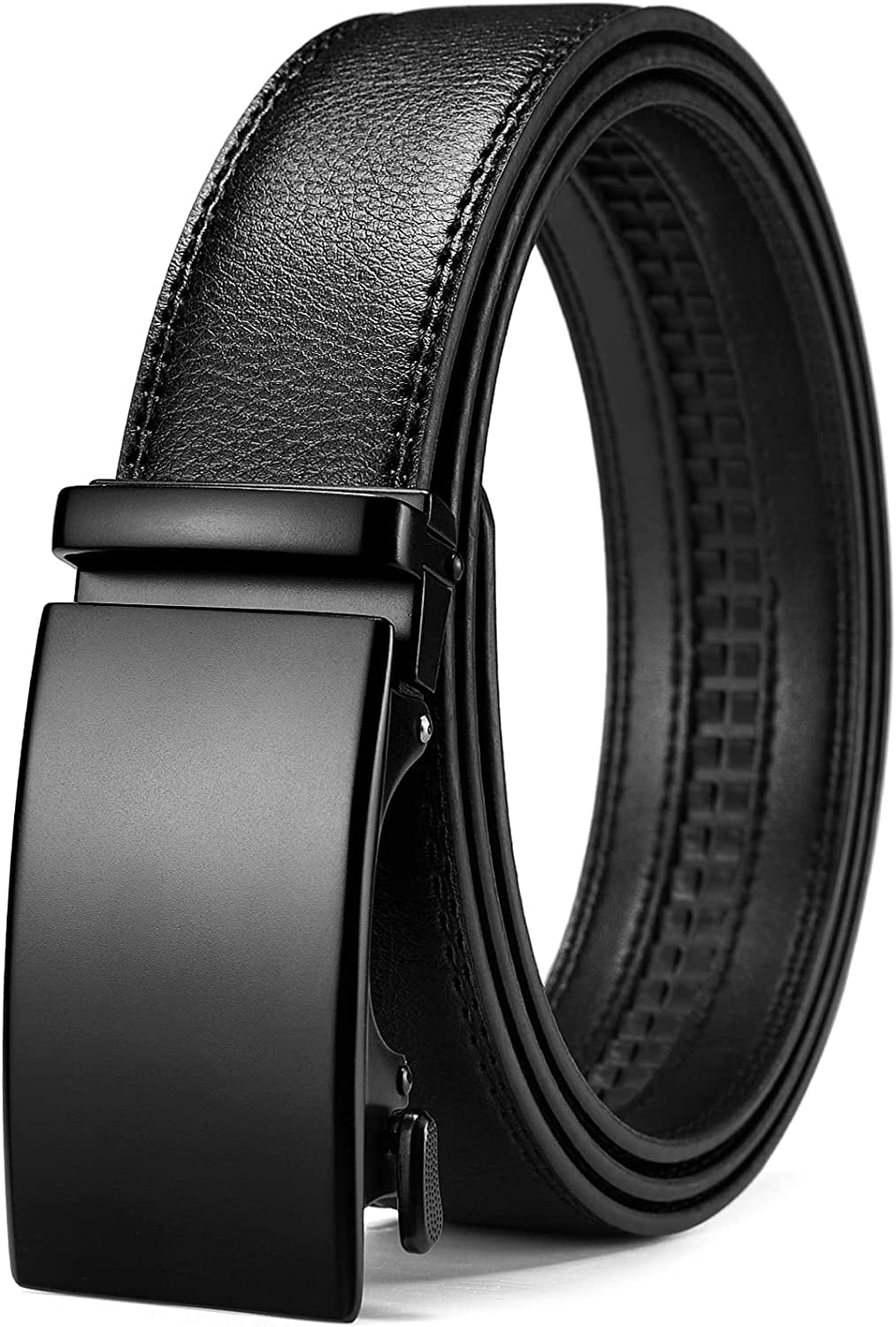 bostanten men's leather ratchet dress belt reviews BOSTANTEN Mens Belt Leather 2 Pack Ratchet Belt For Men Dress and Casual with Adjustable Buckle, Trim to Fit at Amazon Men's Clothing store