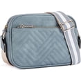 thumbnail image 1 of BOSTANTEN Quilted Crossbody Bags for Women Vegan Leather Purses Small Shoulder Handbags with Wide Strap, 1 of 5
