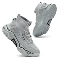 thumbnail image 1 of BOSTEXI Mens Fashion Sneakers Slip on Walking Shoes High Top Casual Shoes for Men, 1 of 5