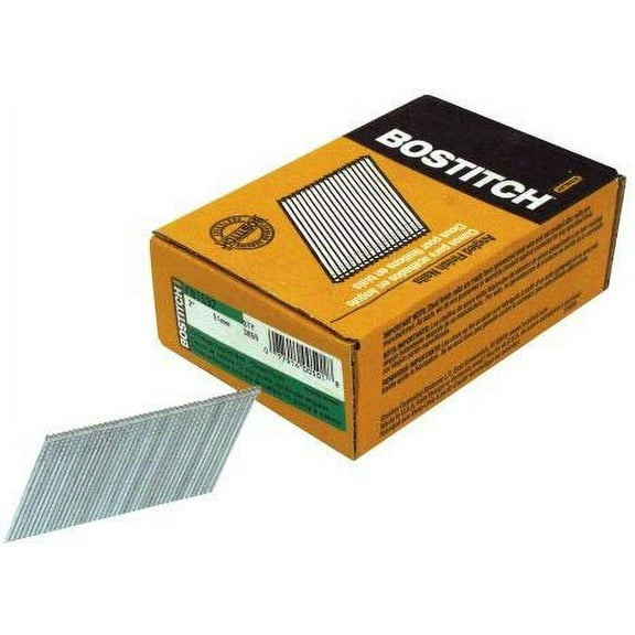 BOSTITCH 15 Gauge 2" Angled Collated Finish Nails, 3,655 Count