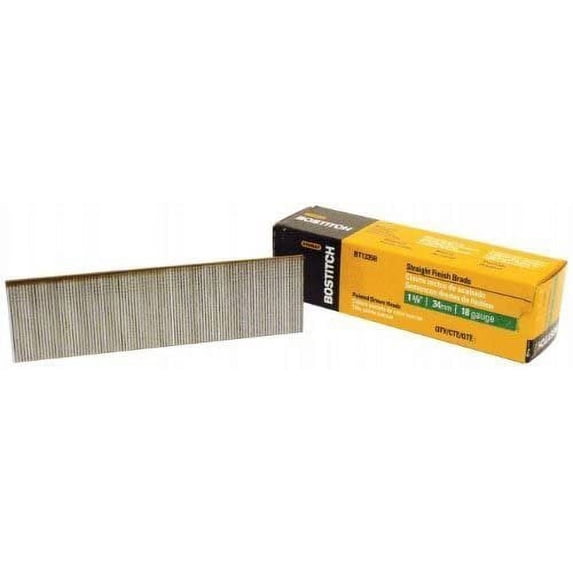 BOSTITCH BT1335B 1-3/8-Inch 18 Gauge Brad Nails 3,000 per Box by BOSTITCH