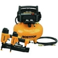 thumbnail image 1 of Bostitch 2-Piece Nailer and 6 Gallon Oil-Free Pancake Air Compressor Combo Kit, 1 of 9