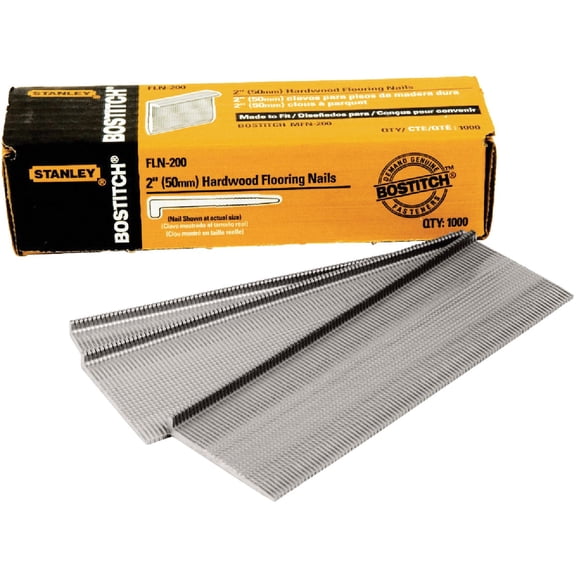 BOSTITCH FLN-200 2-Inch Flooring L-Nail, 1000-Per Box by BOSTITCH