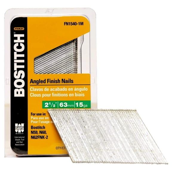 STANLEY BOSTITCH 4000PK 2-1/2" Fini Nail DA-1540