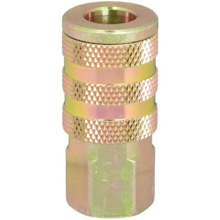 BOSTITCH IC-14F Industrial 1/4-Inch Series Coupler with 1/4-Inch NPT Female Thread