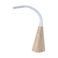 thumbnail image 1 of BOSTITCH Silicone Neck Wood Grain LED Desk Lamp, 1 of 11