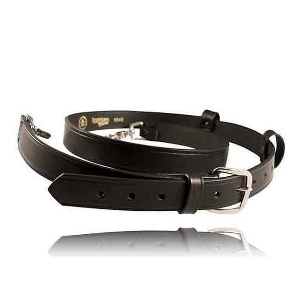 BOSTON LEATHER FIREMAN'S RADIO STRAP - Black - X-Large - Walmart ...