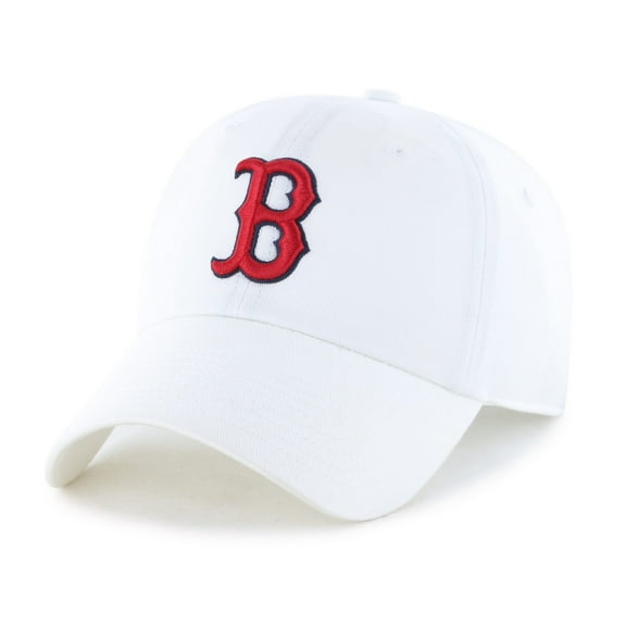 MLB Boston Red Sox Clean Up White Adjustable Hat