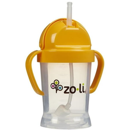 BOT Straw Sippy Cup 6 Ounce - Orange