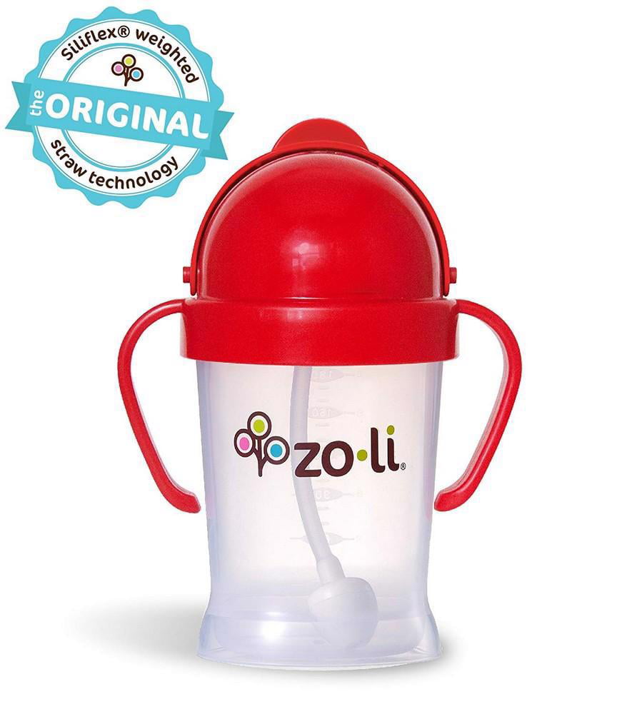 Any angle straw sippy cup  ZoLi BOT weighted straw sippy blush pink, most  loved training sippy cup, toddler transition straw cup, sippy cup with  handles, baby shower gift 