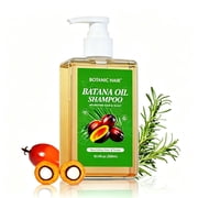 BOTANIC HAIR Batana Oil Moisturizing Shampoo, Gentle Cleansing Nourishes Scalp & Hair, Leaves Hair Soft & Shiny, 10.14 fl oz 300ml