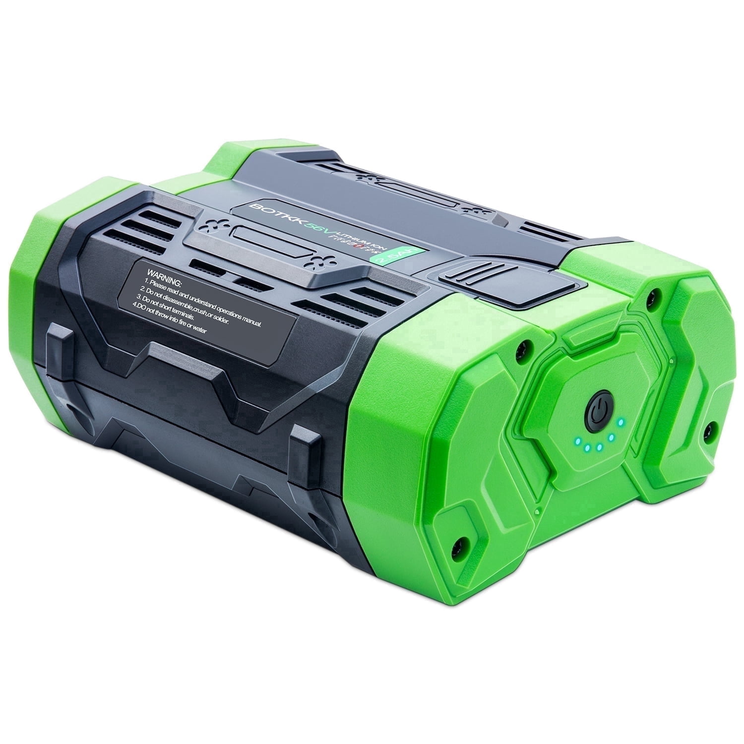 BOTKK 2.5Ah Replacement for EGO 56V Battery BA2800T BA2800 2500mah with Fuel Gauge, Compatible with Ego Power Tools