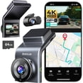 thumbnail image 1 of BOTSLAB G300H Plus 4K STARVIS 2 Dual Dash Cam Front and Rear, 64GB Card Included, WDR Night Vision, Voice Control, 5.8GHz WiFi, 1 of 10
