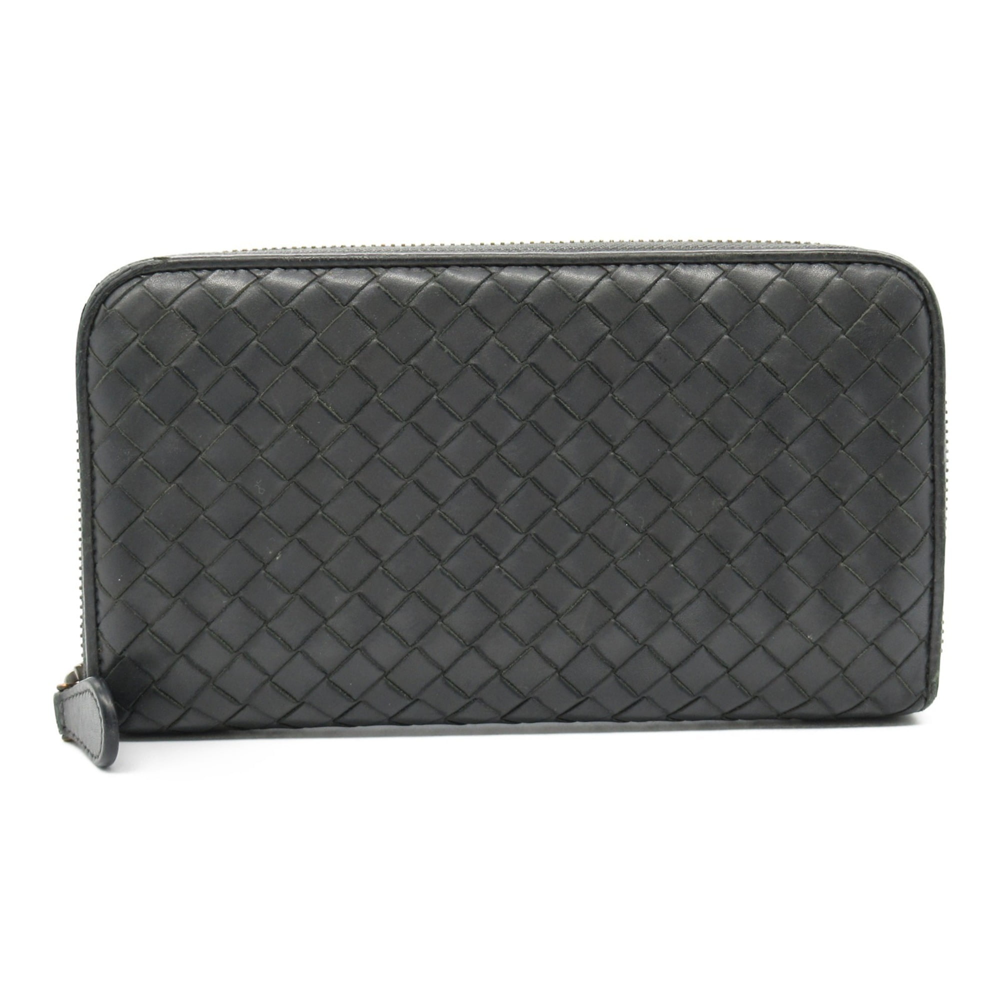 Bottega Veneta Intrecciato Leather Long Wallet