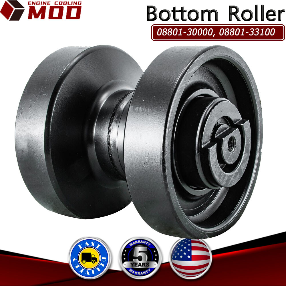BOTTOM ROLLER FITS TAKEUCHI TL8 TRACK LOADER UNDERCARRIAGE HEAVY DUTY ...