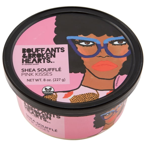 BOUFFANTS & BROKEN HEARTS SHEA SOUFFLE PINK KISSES
